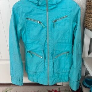 Bright Blue Jacket Burton XS